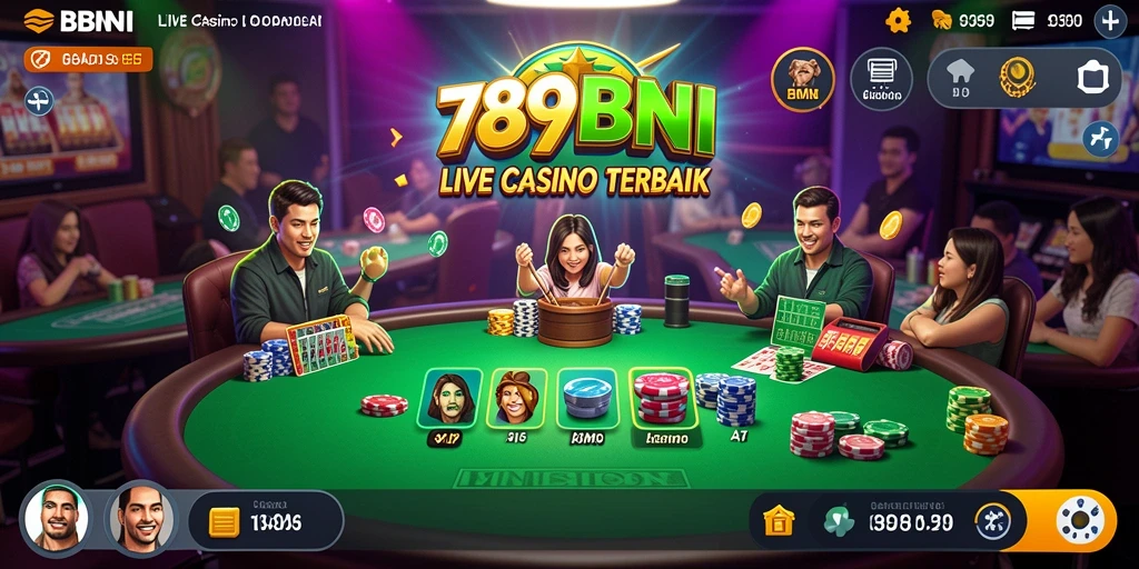 Gameplay Live Casino yang menarik dan interaktif di 789BNI.