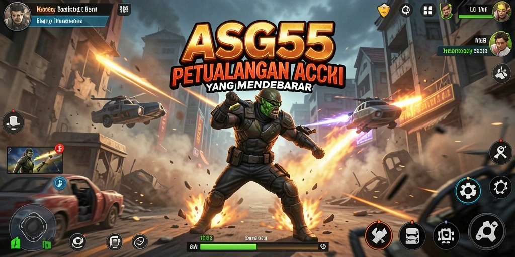 Screenshot ASG55 menampilkan aksi gameplay yang mendebarkan dan grafis yang menawan.