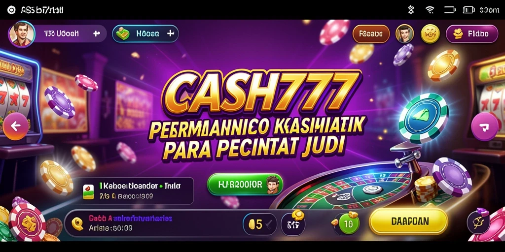 Tampilan gameplay Kasino yang menawan dan interaktif.