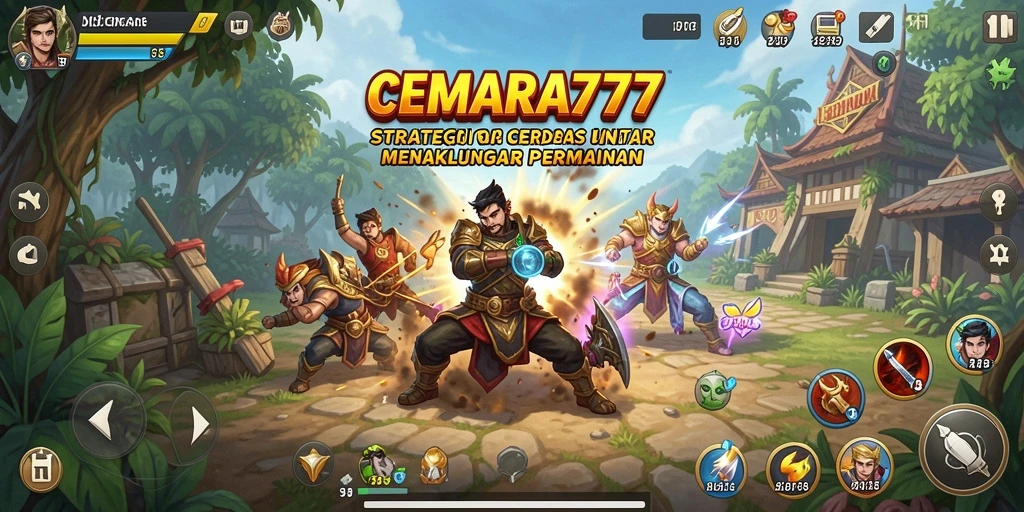 Tampilan gameplay CEMARA777 yang menegangkan dan penuh strategi.