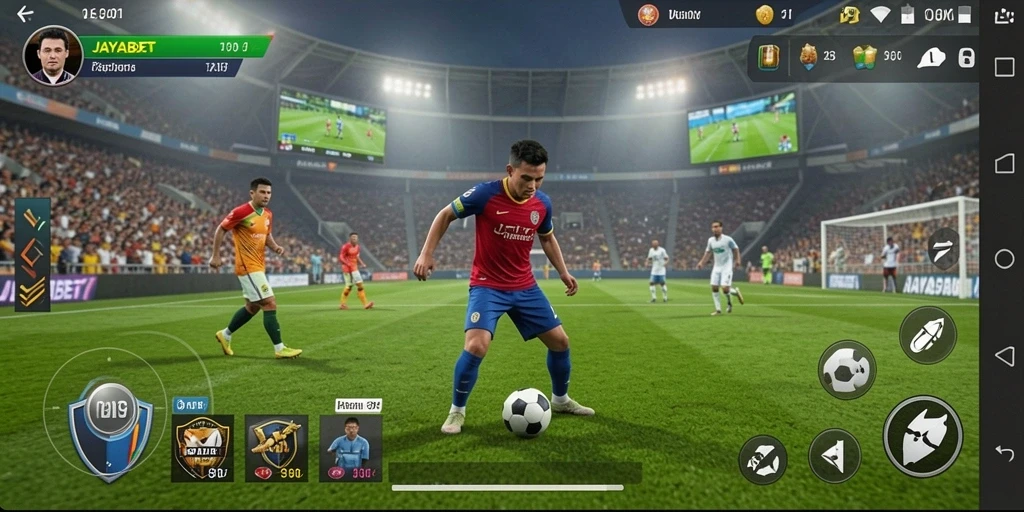 Gameplay JAYABET yang memukau dengan aksi olahraga seru.