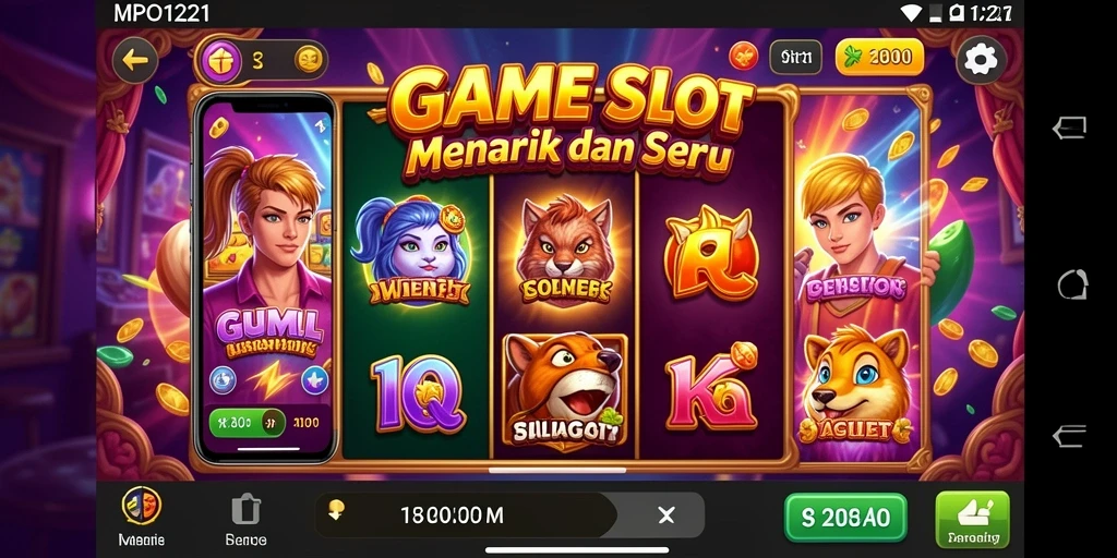 Tangkapan layar utama MPO1221 menampilkan gameplay slot yang mendebarkan dan interaktif.