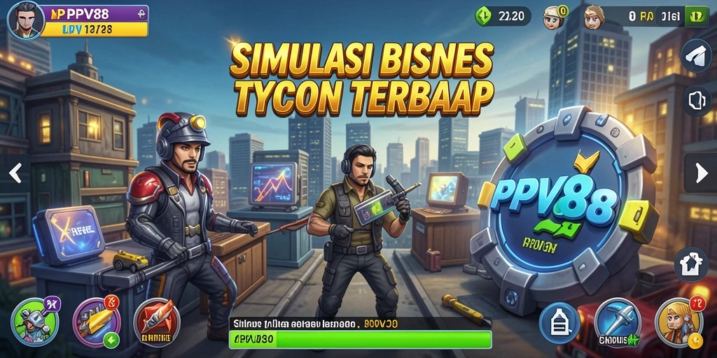 Screenshot PPV88 menunjukkan gameplay Tycoon yang menarik.