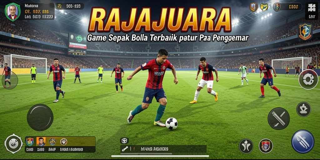 Tampilan gameplay RAJAJUARA yang mendebarkan dan interaktif.