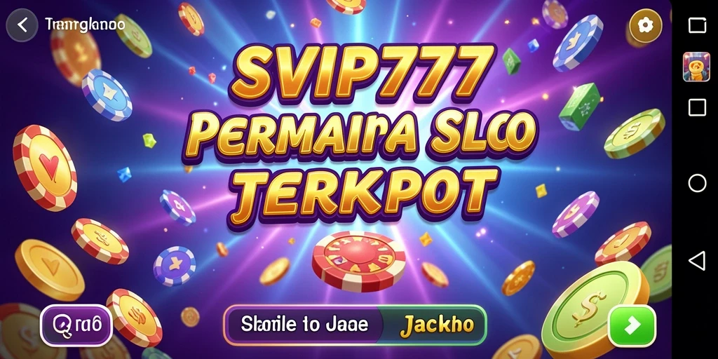 Tampilan gameplay menarik dari SVIP777 dengan berbagai mesin slot.