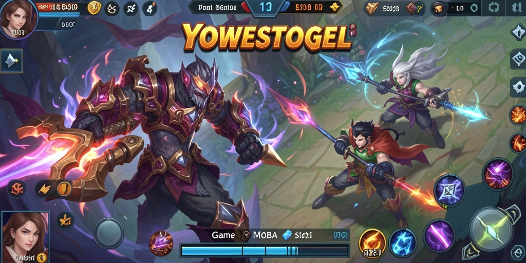 Gameplay intens YOWESTOGEL dengan karakter berbeda.
